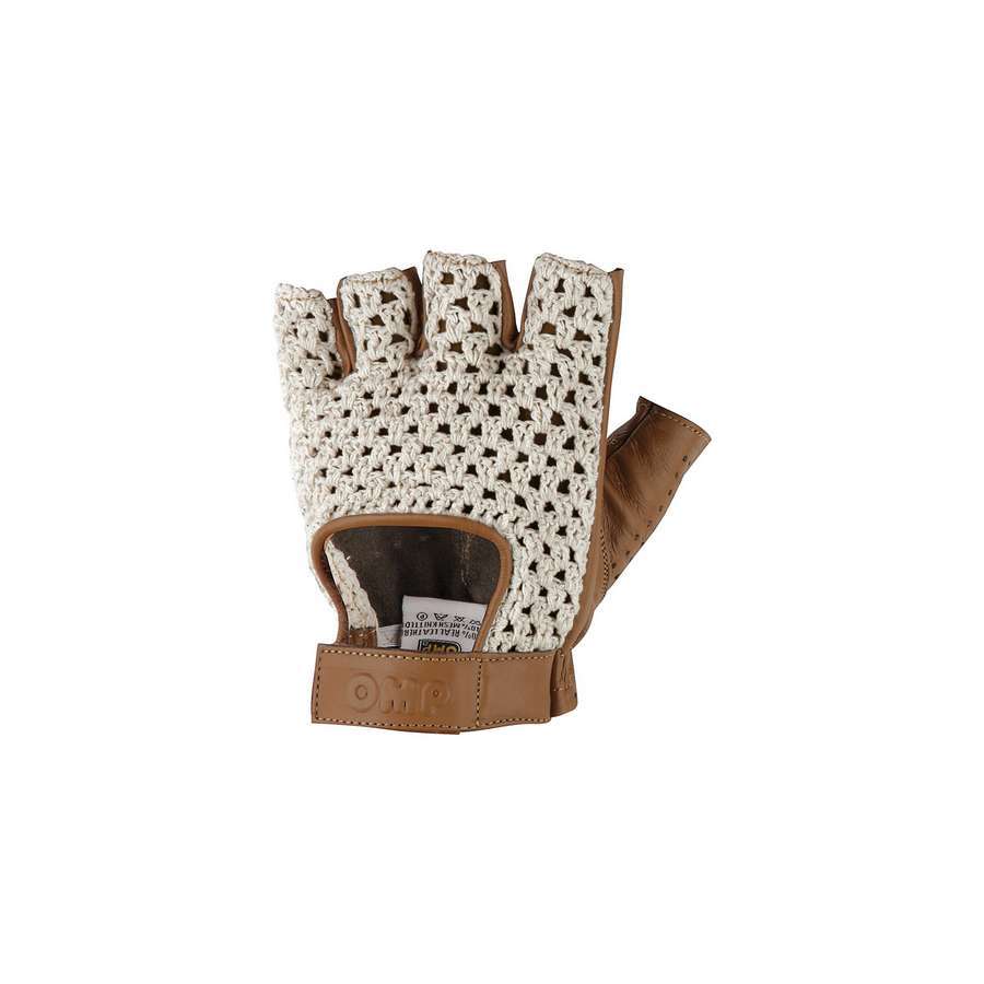 OMP Tazio Gloves Brown Large OMPIB747ML