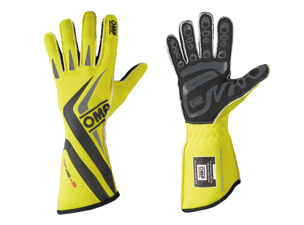 OMP One-S Gloves MY2016 Fluo Yellow Small OMPIB755EGFS