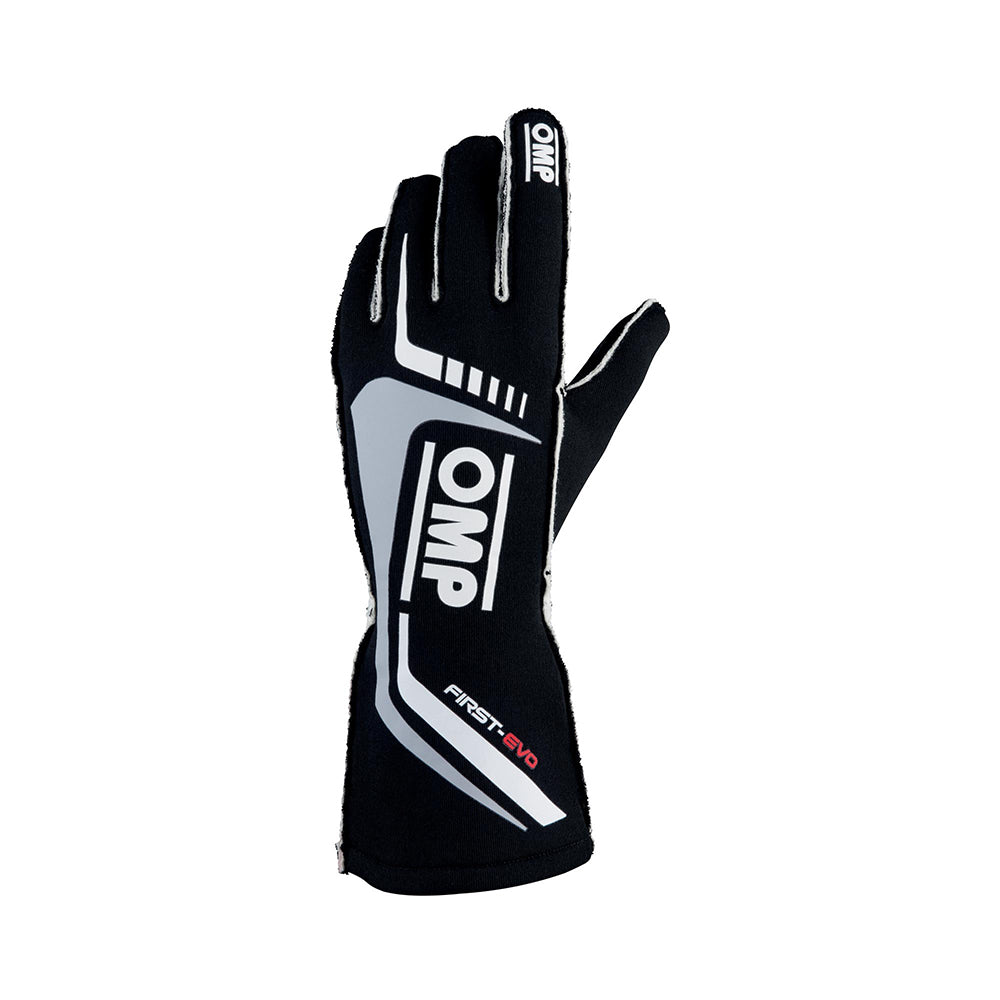 OMP First EVO Gloves Black Medium OMPIB767NM