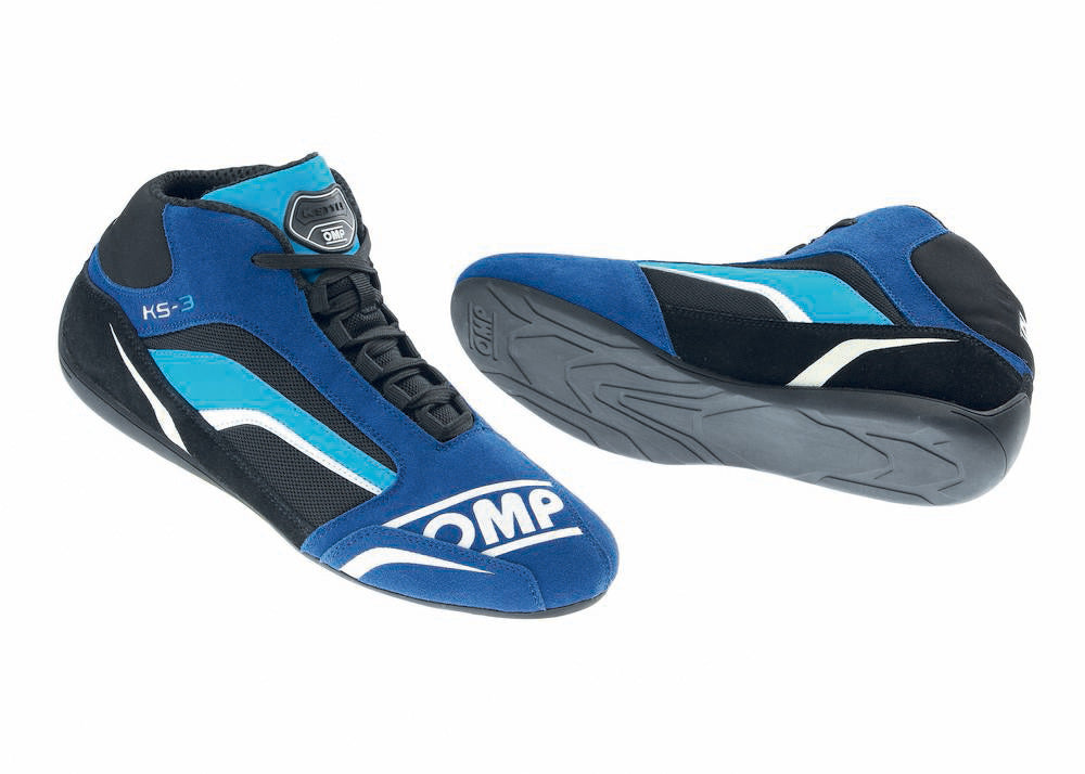 OMP KS-3 Shoe Blue And Black Cyan Size 39 OMPIC81324139