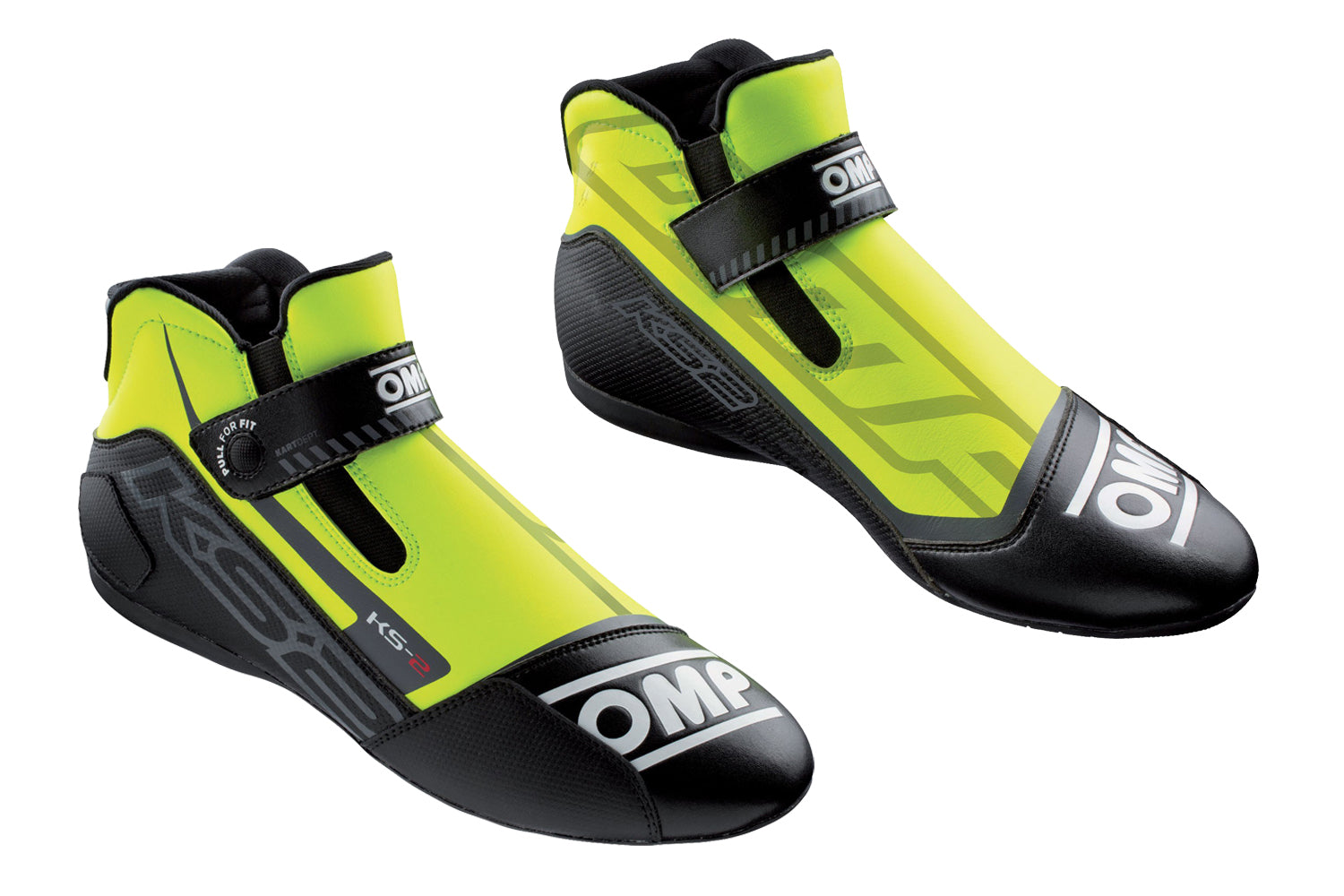 OMP KS-2 Shoes Fluo Yello And Black Size 32 OMPIC82505932