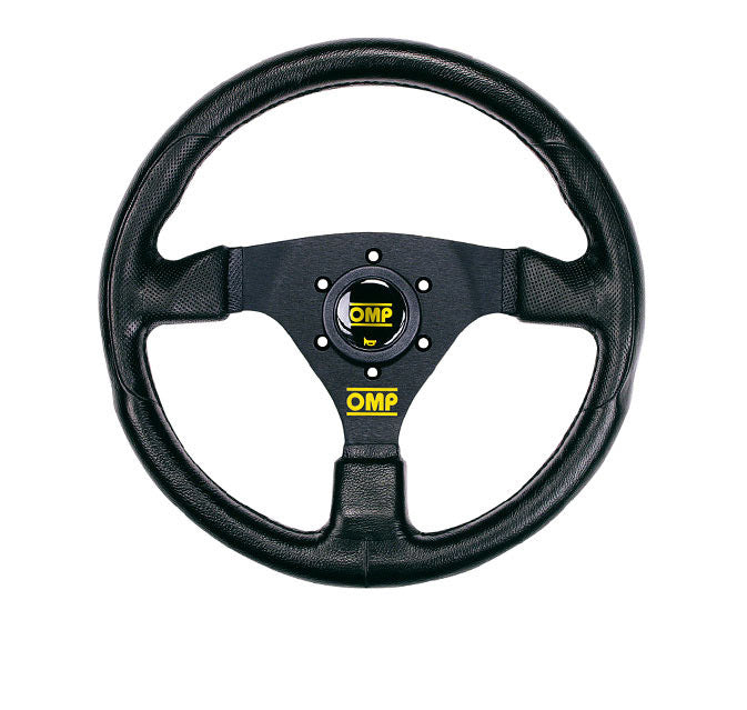 OMP Racing GP Steering Wheel 3 Spoke 330mm Black OMPOD1981NN