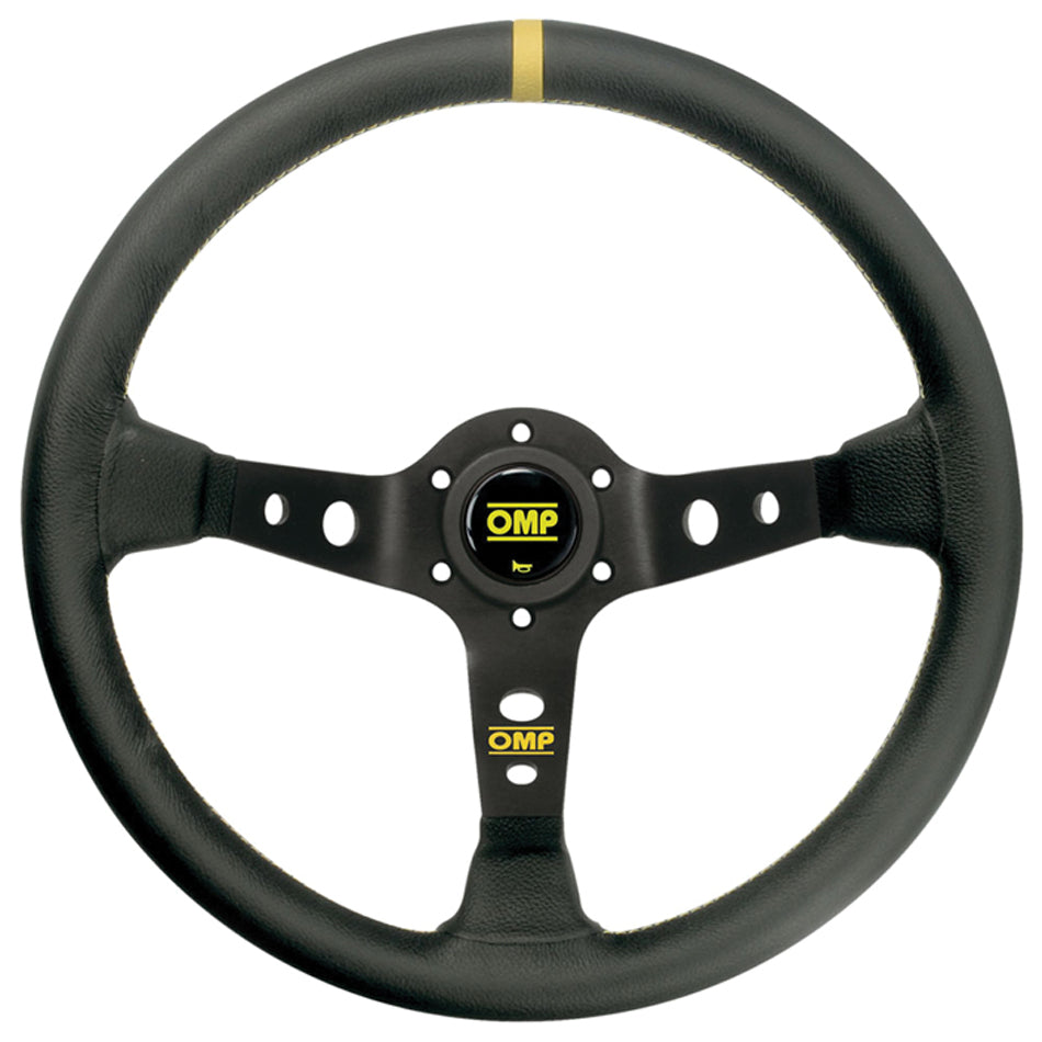 OMP Corsica 330 Steering Wheel Dished Black OMPOD2012NN