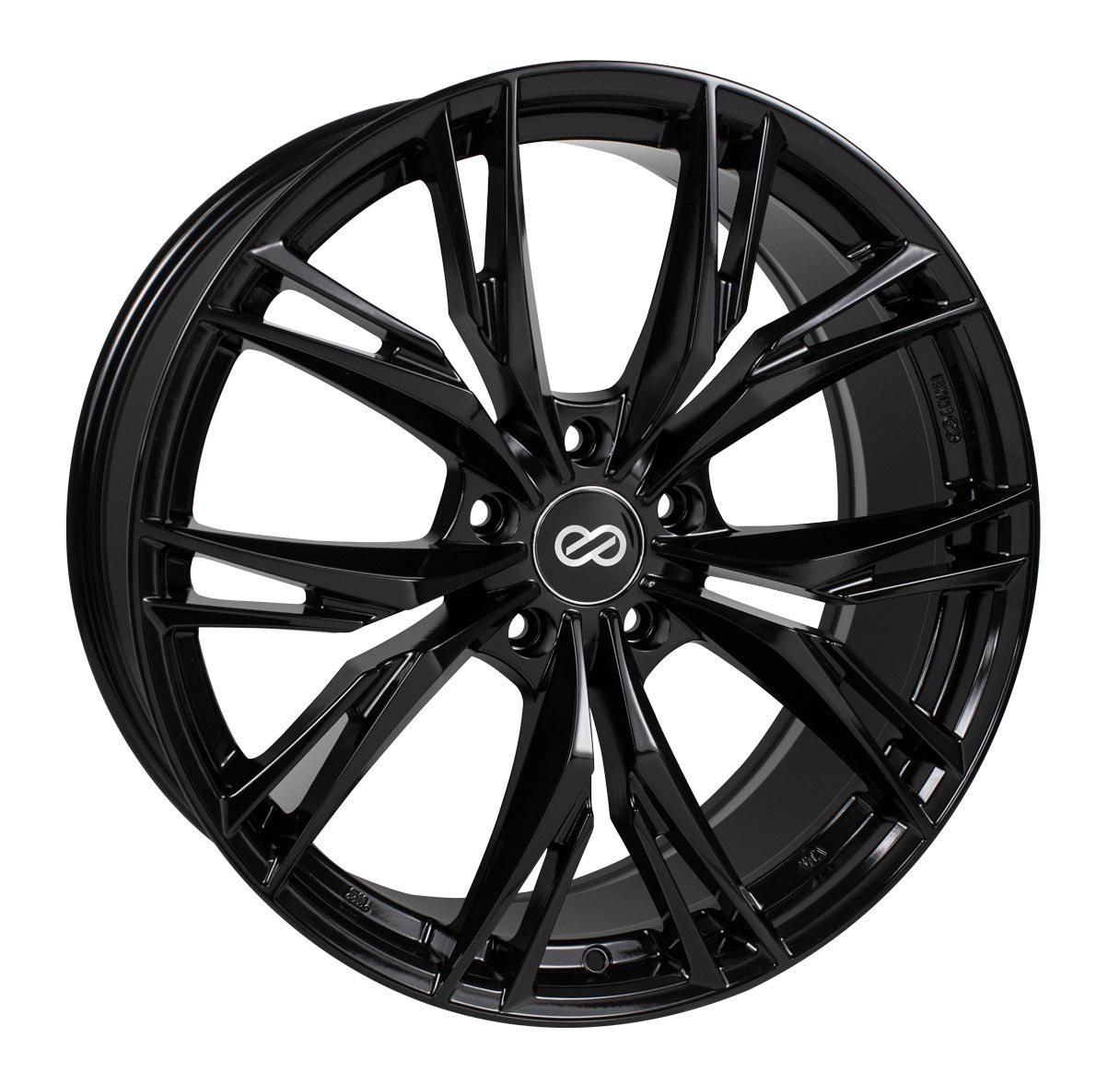 Enkei ONX Wheel Gloss Black 17x7.5 +45 5x114.3 505-775-6545BK