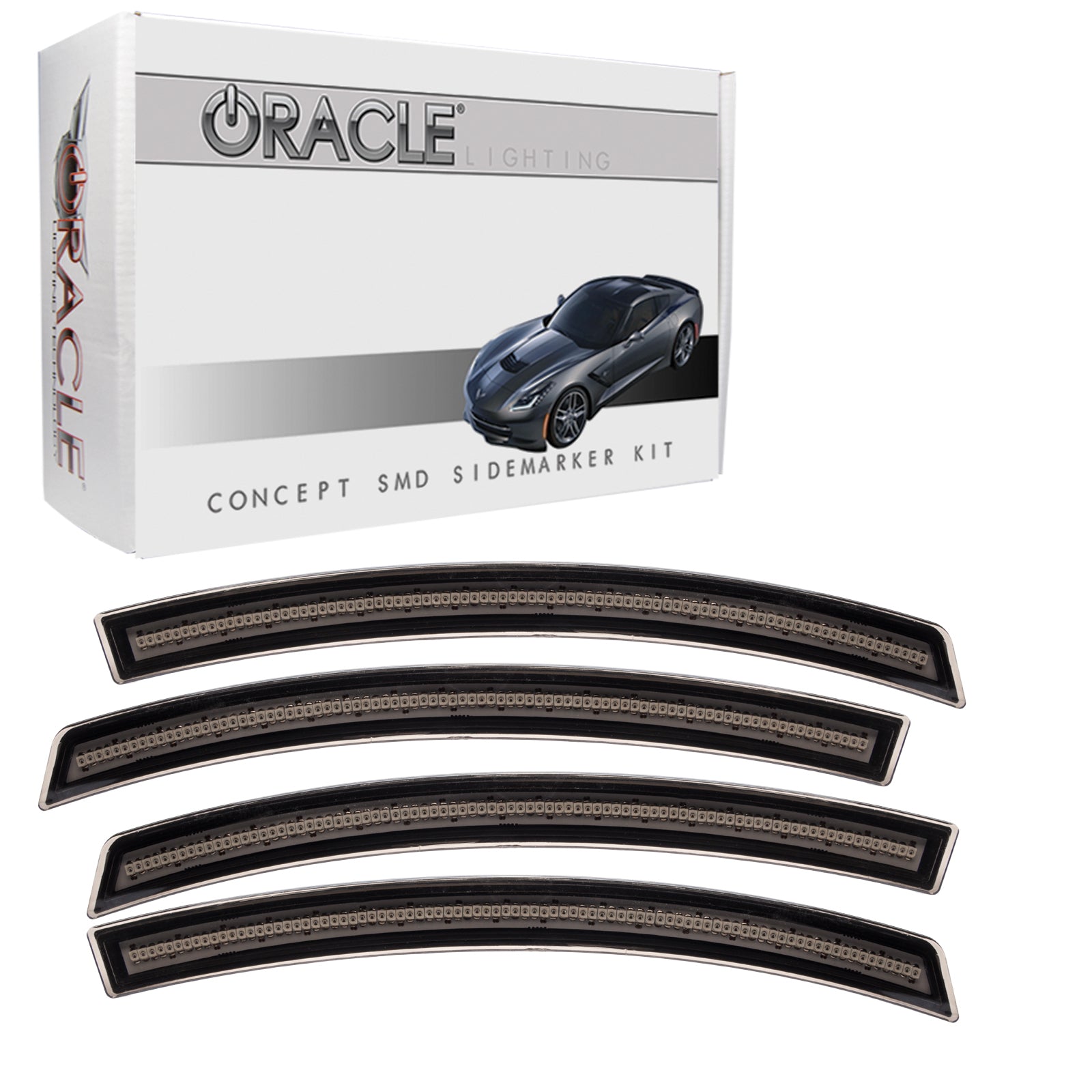 ORACLE Lighting Oracle Chevrolet Corvette C7 Concept Sidemarker Set - Tinted - No Paint 2392-020