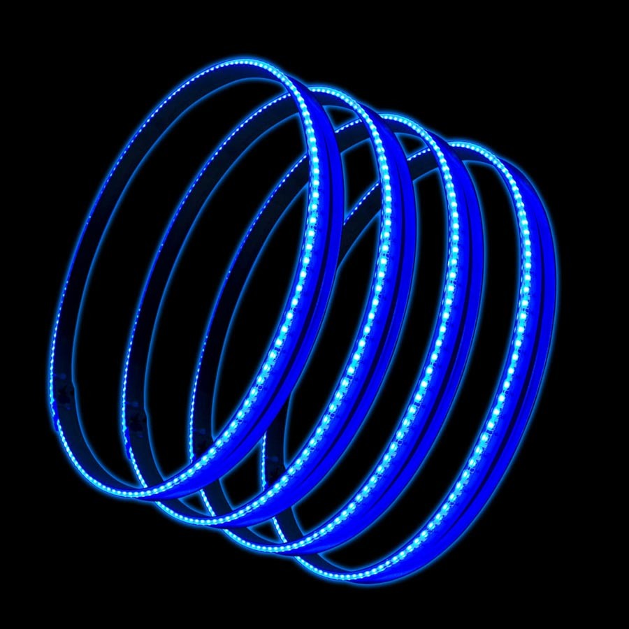 Oracle Lighting LED Illuminated Wheel Rings Blue ORA4215-002