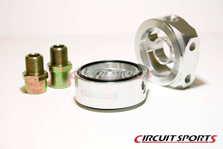 Circuit Sports Oil Filter Sandwich Adapter - M20 & 3/4-16 Fitting