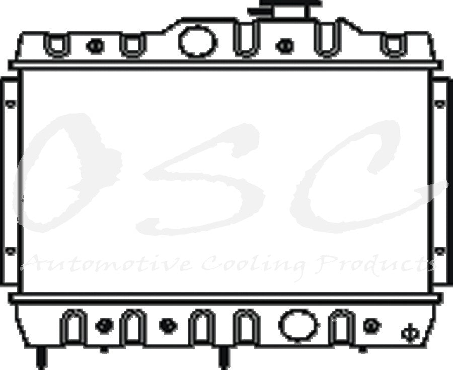 OSC Radiator  top view frsport 109