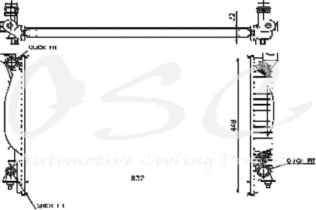 OSC Radiator  top view frsport 2590