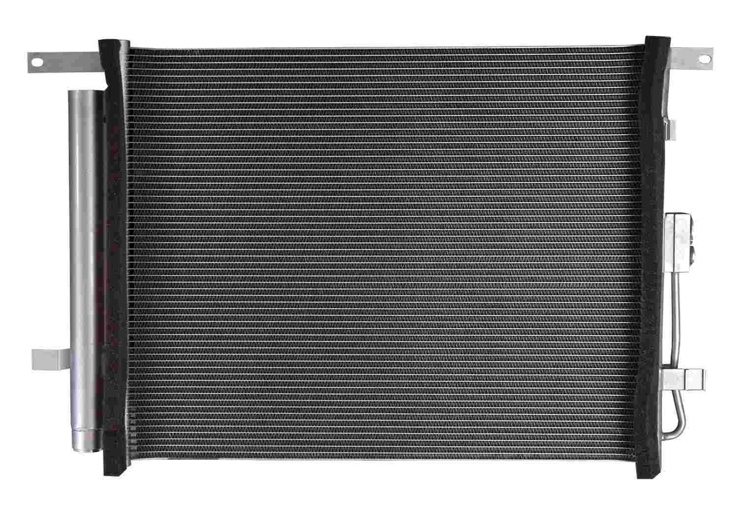 OSC A/C Condenser  top view frsport 3785