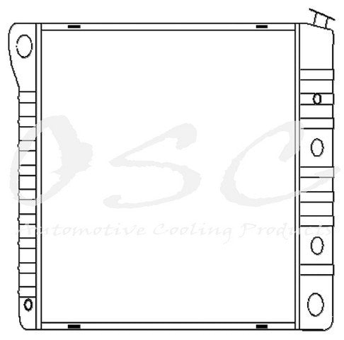 OSC Radiator  top view frsport 730