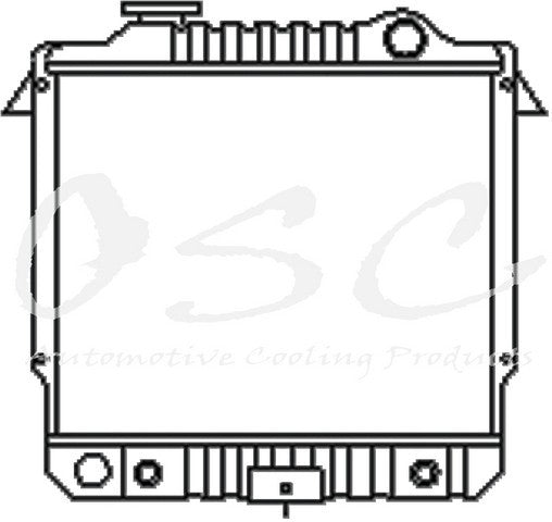 OSC Radiator  top view frsport 871