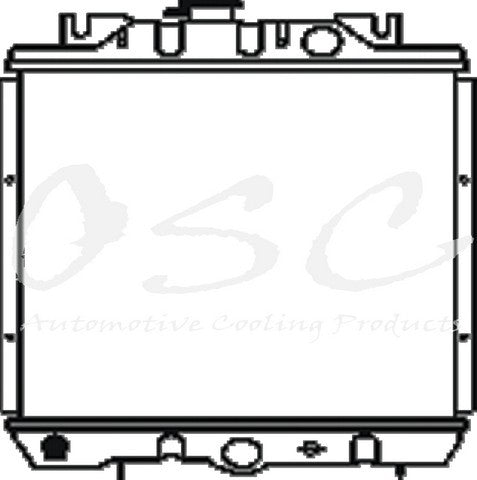 OSC Radiator  top view frsport 881