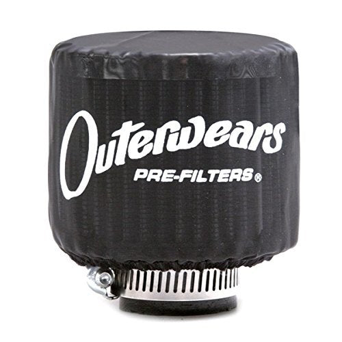 Outerwears Pre-Filter w/Top Black 4.5in Dia x 4in Tall OUT10-1001-01