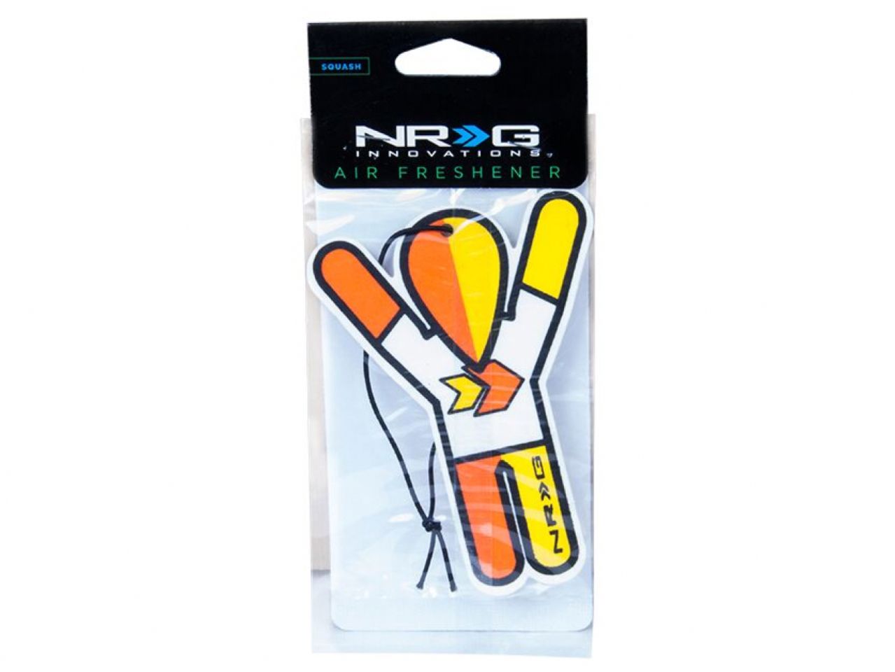 NRG  Innovations Air Freshener - JDM Elder Driver Logo w/ Squash Scent