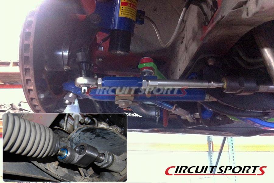 Circuit Sports Steering Rack Spacer Kit (Offset) - Nissan 240SX/180SX/Silvia ('89-98 S13/S14)
