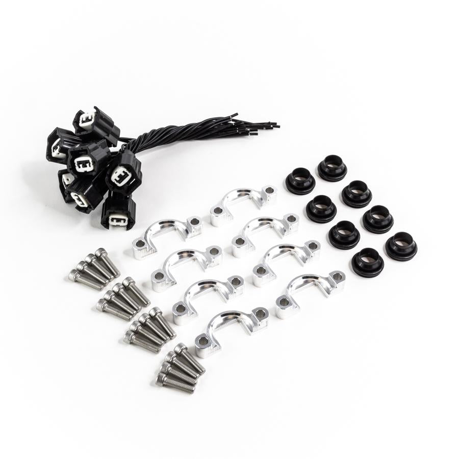 DeatschWerks side feed adaptor kit (8-cyl)