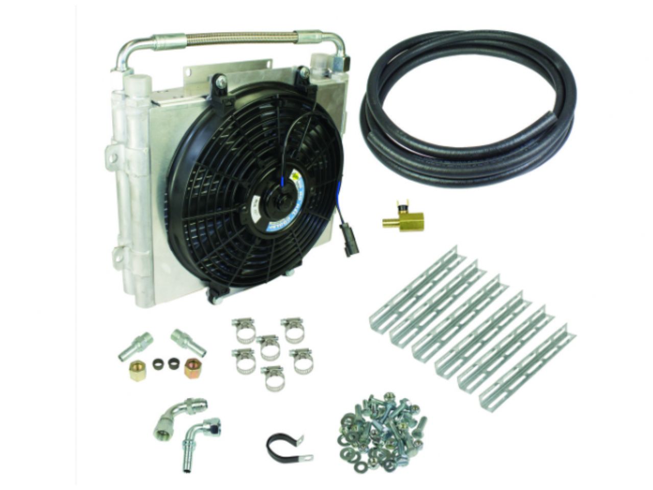 BD Diesel Bolt On Oil Cooler Kits 1030606-DS-12 Item Image