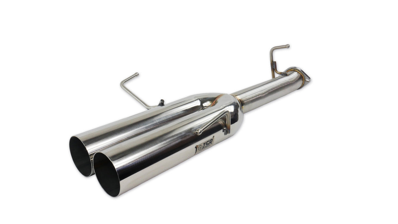 ISR Performance EP (Straight Pipes) Dual Tip Exhaust - Nissan 240sx 95-98 (S14) - 3"