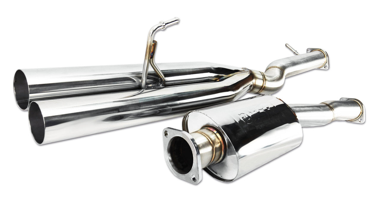 ISR Performance EP (Straight Pipes) Dual Tip Exhaust - Infiniti G35 Coupe 03-07