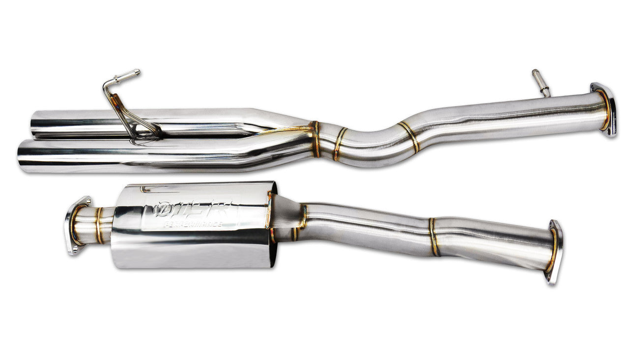 ISR Performance EP (Straight Pipes) Dual Tip Exhaust - Infiniti G35 Coupe 03-07