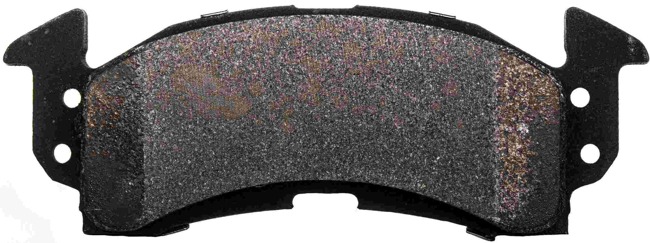 Performance Friction Disc Brake Pad Set  top view frsport 0153.20