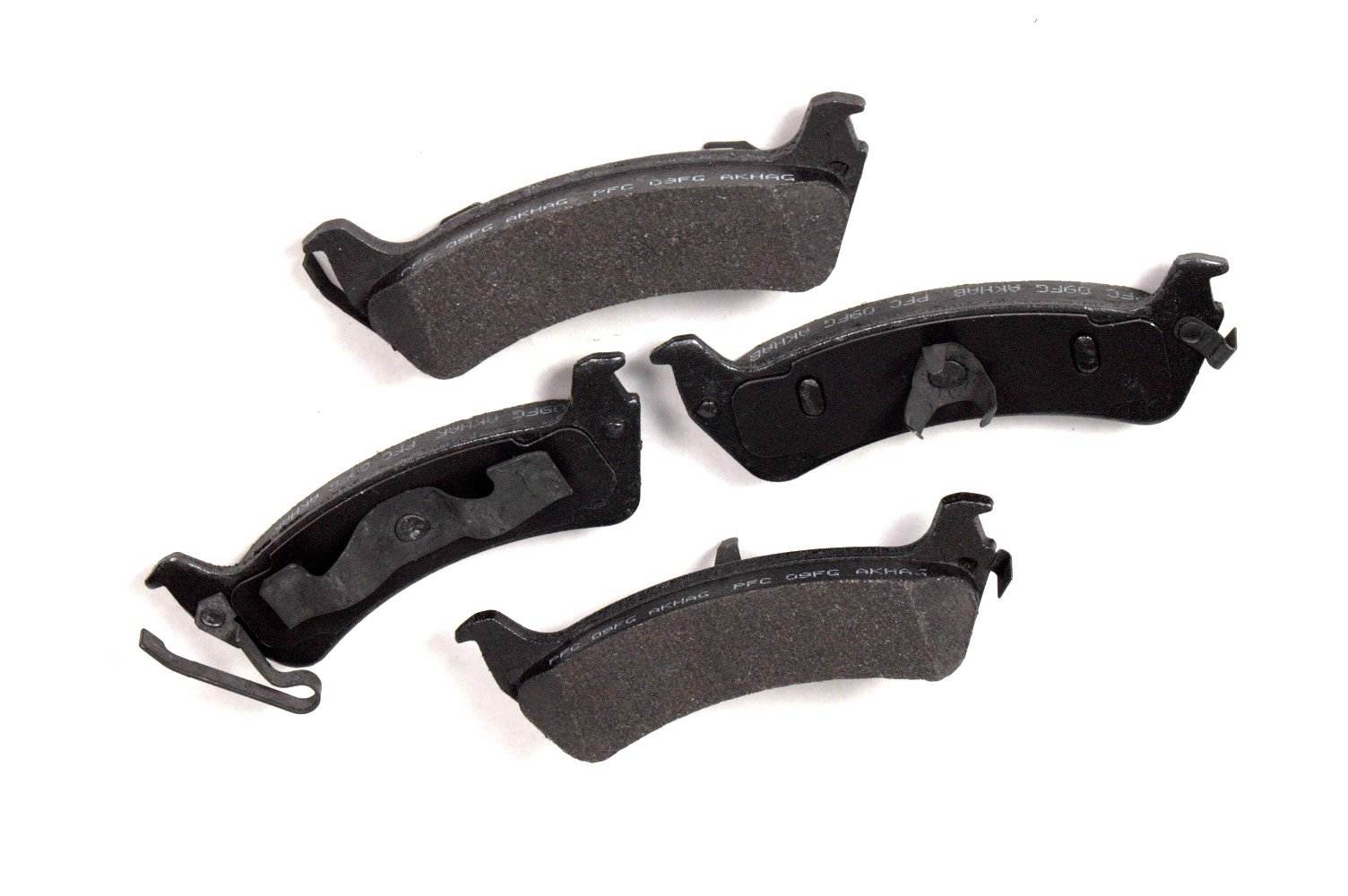 Performance Friction Disc Brake Pad Set  top view frsport 0666.20