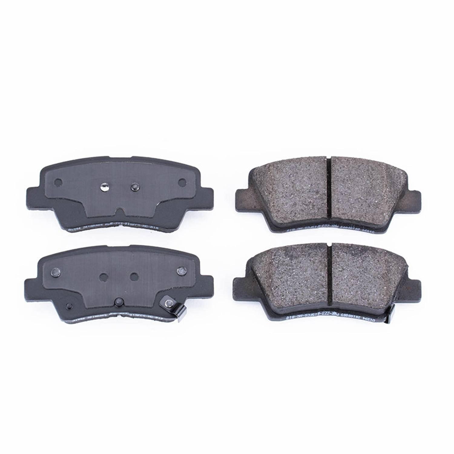 PowerStop Power Stop 2021 Hyundai Veloster Rear Z16 Evo Ceramic Brake Pads 16-1594N