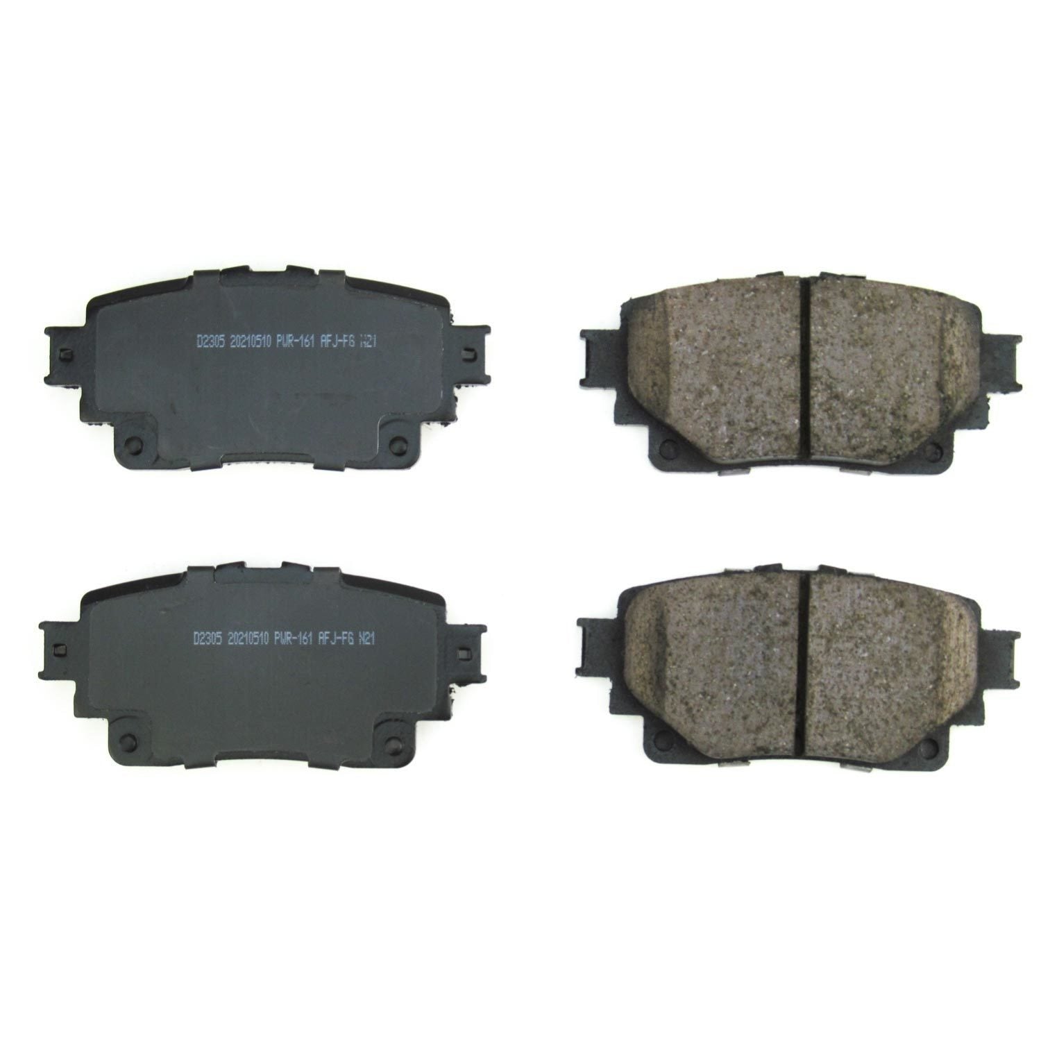 PowerStop Power Stop 20-21 Toyota Highlander Rear Z16 Evo Ceramic Brake Pads 16-2305