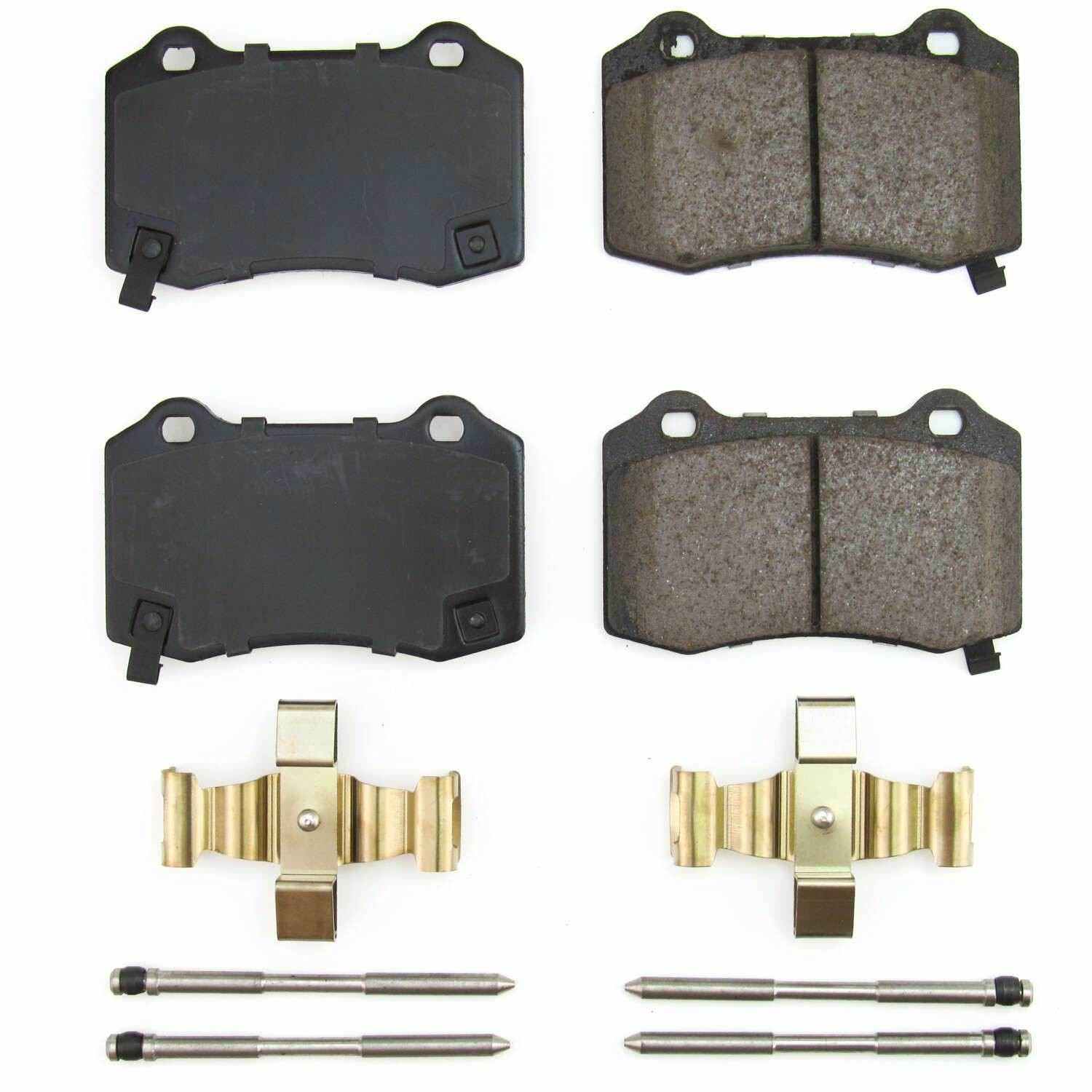 Power Stop 18-21 Jeep Grand Cherokee Rear Z17 Evolution Ceramic Brake Pads w/Hardware 17-1053B