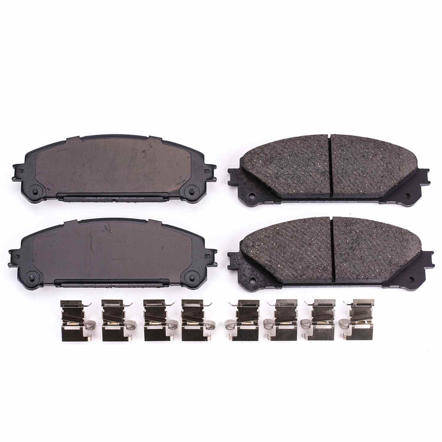 PowerStop Power Stop 21-22 Toyota Camry Front Z17 Evo Ceramic Brake Pads w/Hardware 17-1324N