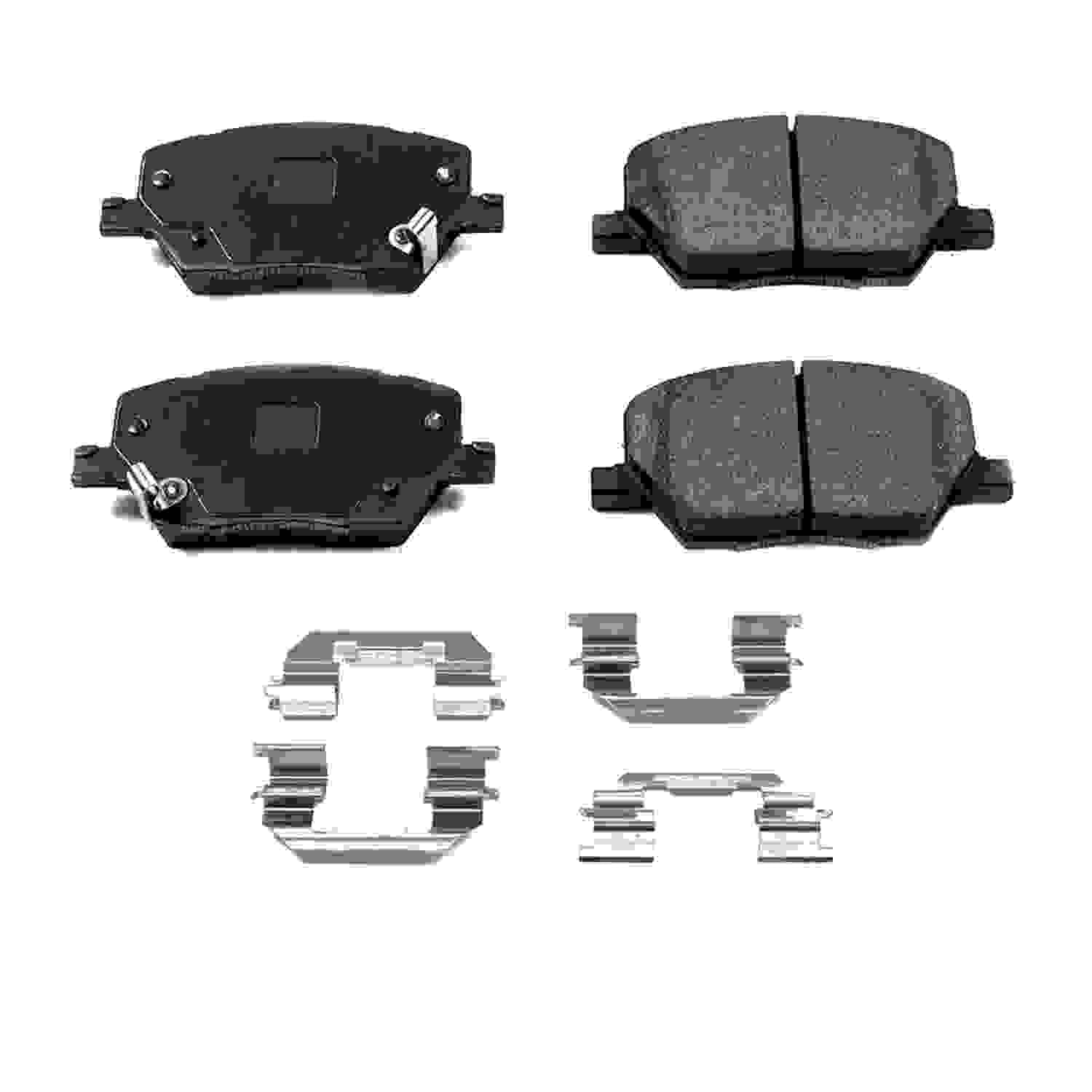 PowerStop Power Stop 21-22 Jeep Compass Front Z17 Evolution Ceramic Pad w/Hardware 17-1811N