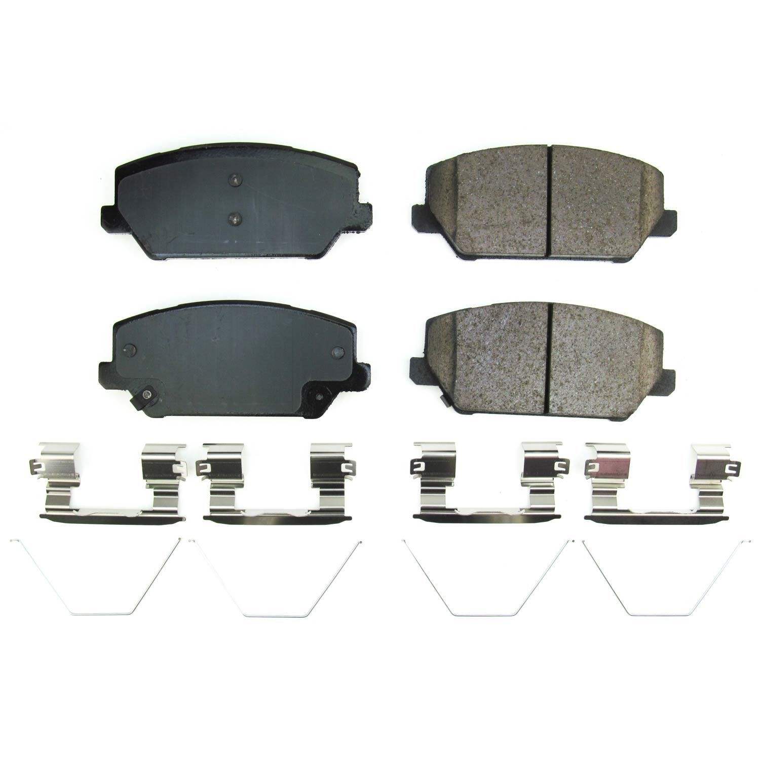 PowerStop Power Stop 19-21 Hyundai Veloster N Front Z17 Evo Ceramic Brake Pads w/Hardware 17-2211