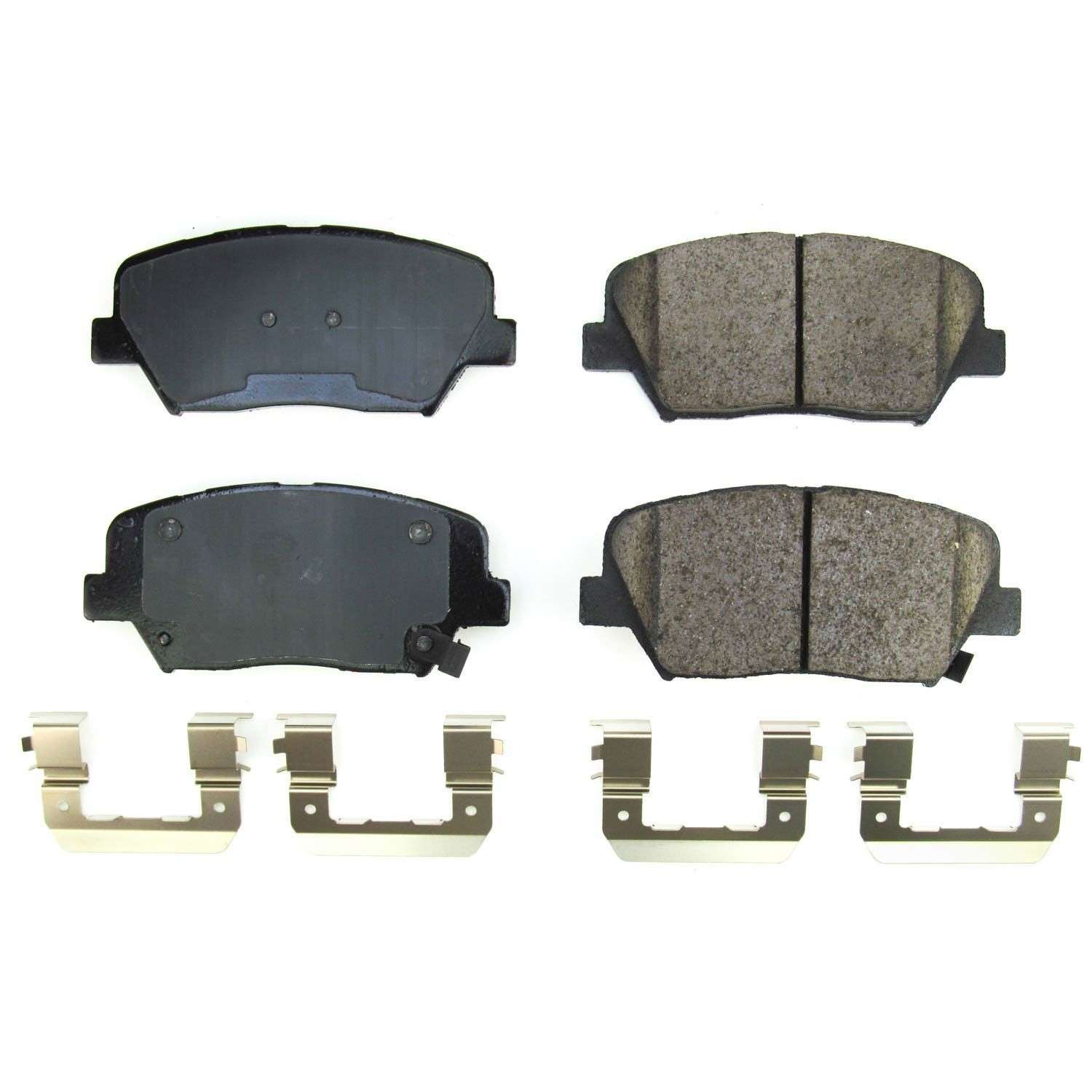 PowerStop Power Stop 19-21 Hyundai Nexo Front Z17 Evo Ceramic Brake Pads w/Hardware 17-2242