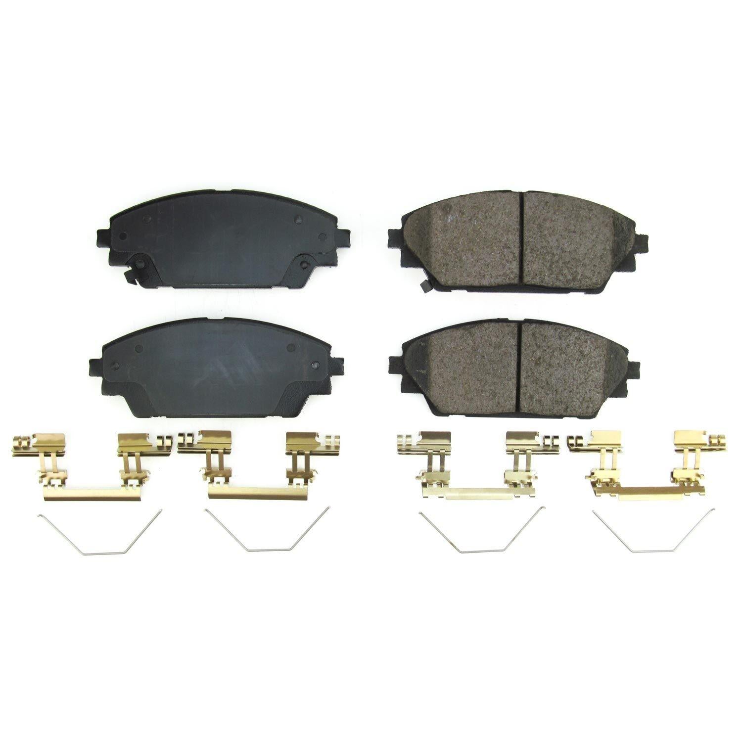 PowerStop Power Stop 20-21 Mazda CX-30 Front Z17 Evo Ceramic Brake Pads w/Hardware 17-2275