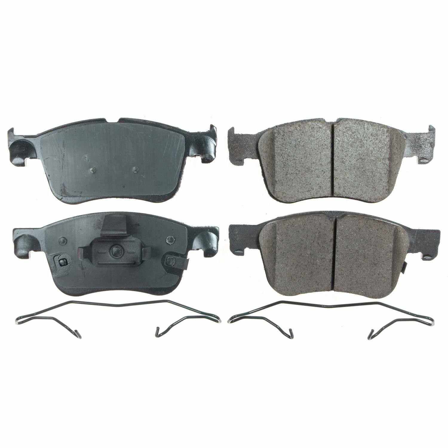 Power Stop 2021 Ford Bronco Sport Front Z17 Evolution Ceramic Brake Pads w/Hardware 17-2300