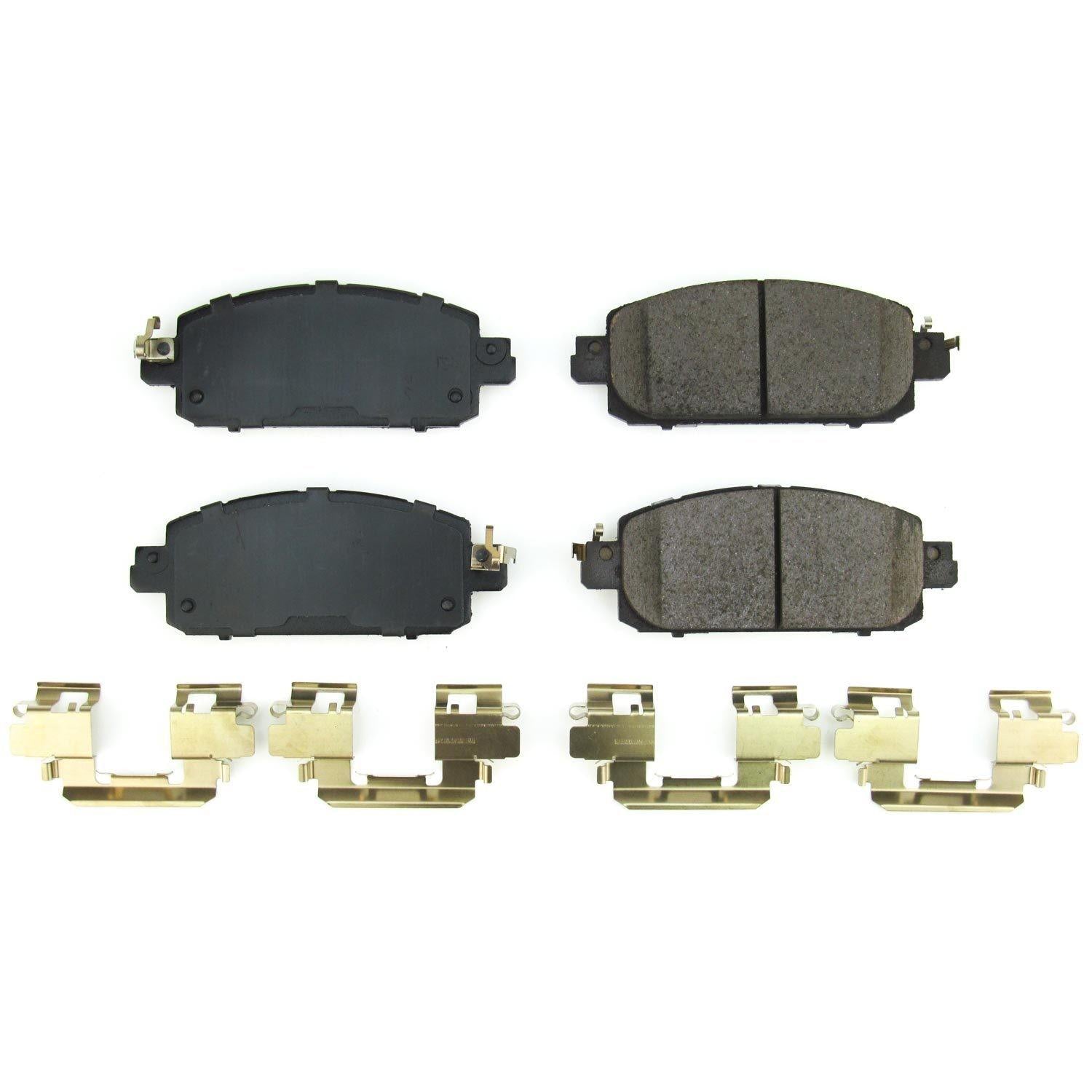 PowerStop Power Stop 20-21 Nissan Sentra Front Z17 Evo Ceramic Brake Pads w/Hardware 17-2310