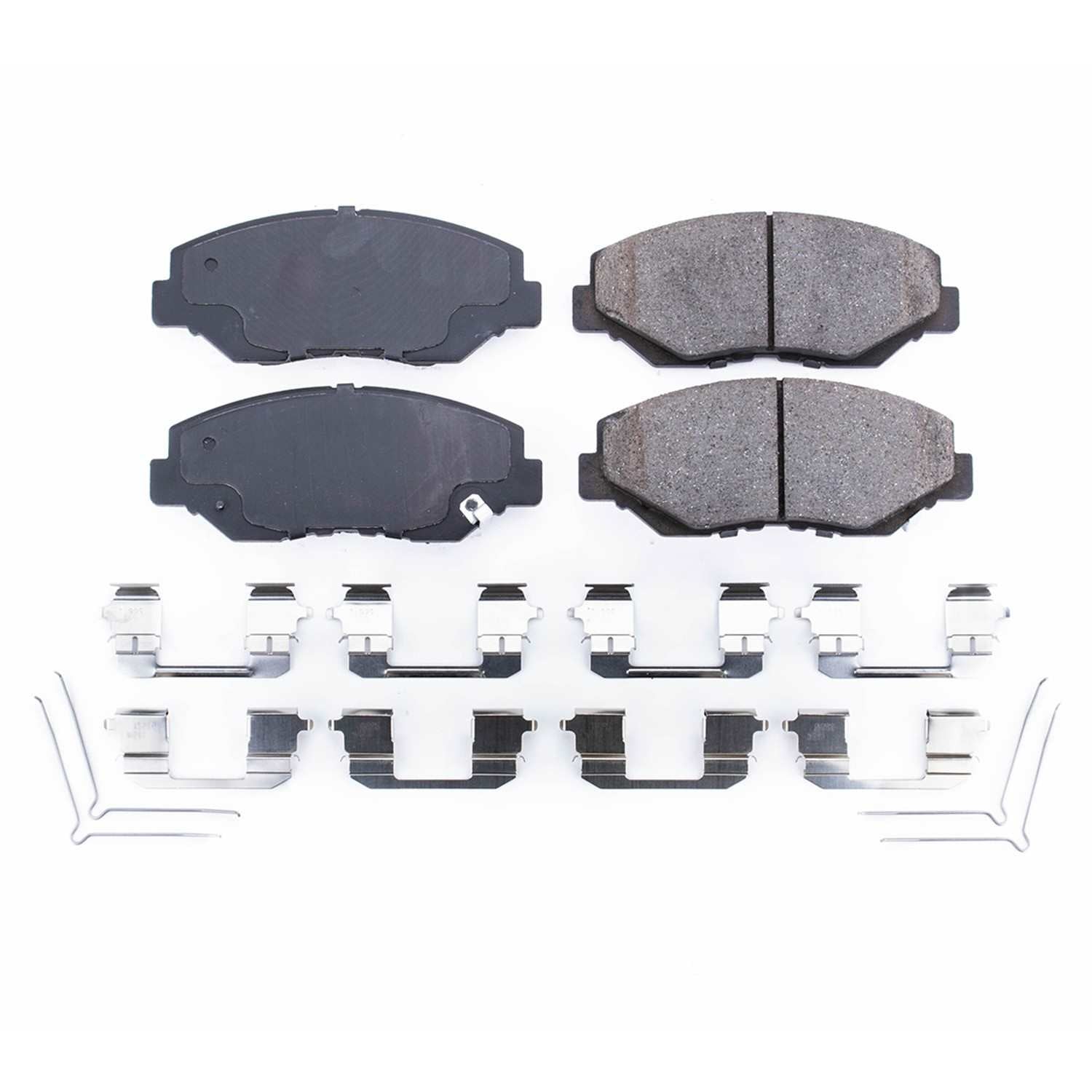 PowerStop Power Stop 2021 Honda Civic Front Z17 Evo Ceramic Brake Pads w/Hardware 17-914N