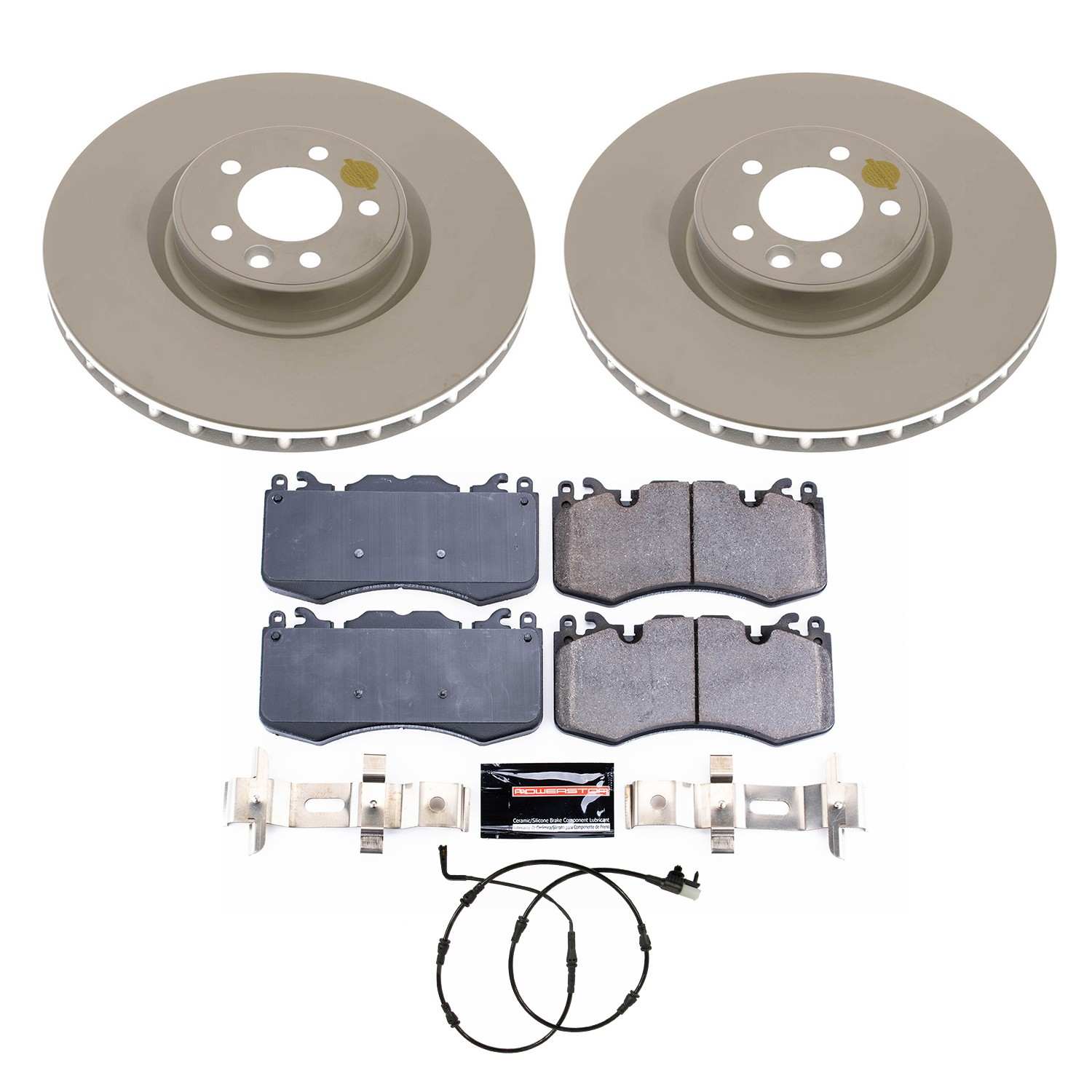 PowerStop Power Stop 18-19 Land Rover Range Rover Sport Front Z23 Evolution Coated Brake Kit CRK8826