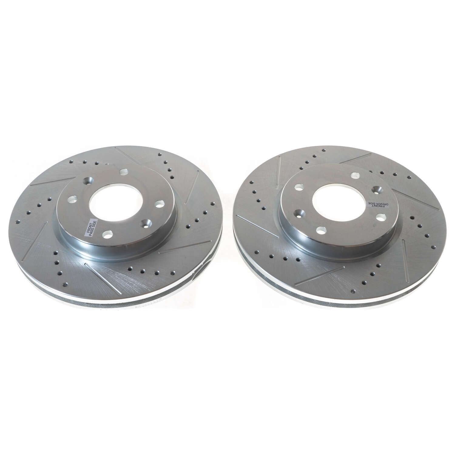 PowerStop Power Stop 03-05 Hyundai Sonata Front Evolution Drilled & Slotted Rotor - Pair JBR1320XPR