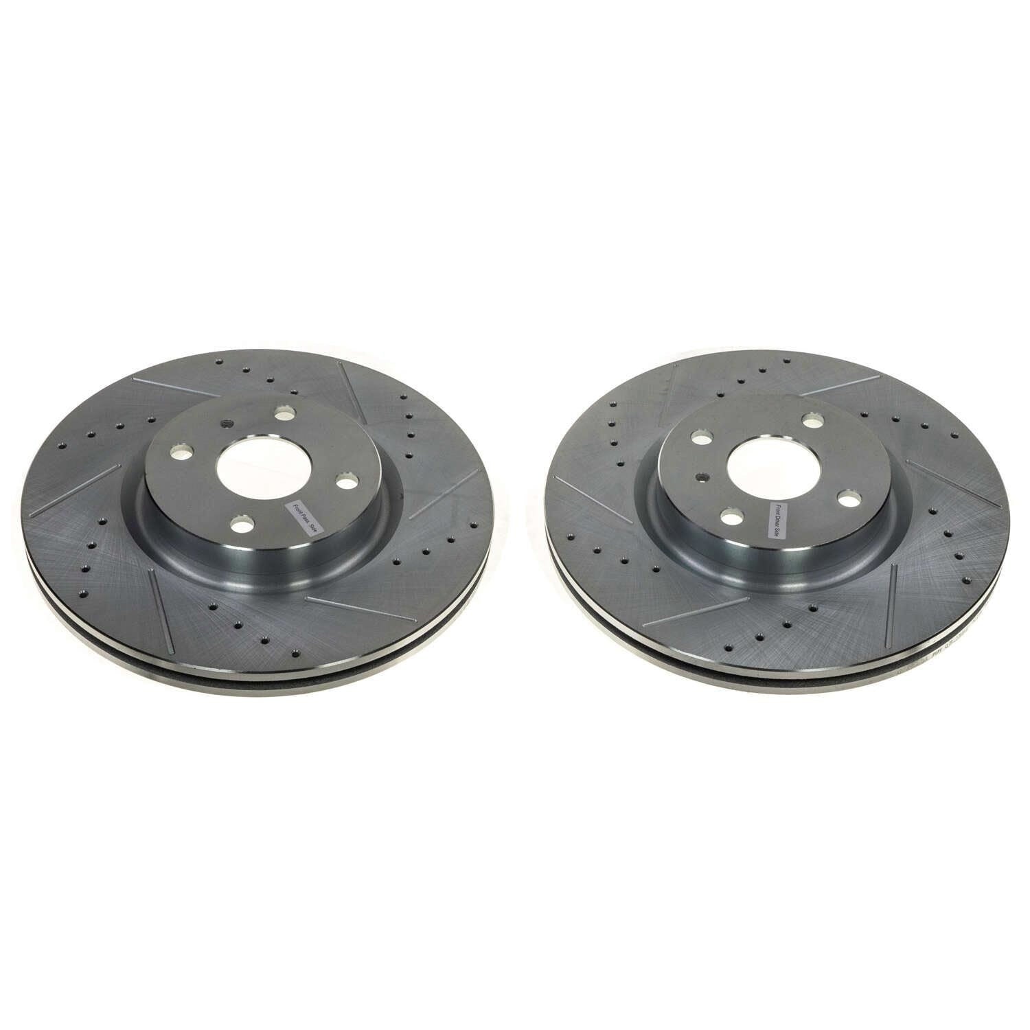 PowerStop Power Stop 16-21 Mazda MX-5 Miata Front Evolution Drilled & Slotted Rotor - Pair JBR1725XPR