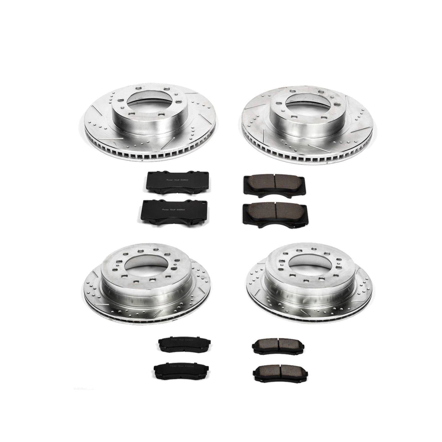 Power Stop 03-09 Toyota 4Runner Front & Rear Z23 Evolution Sport Brake Kit K138