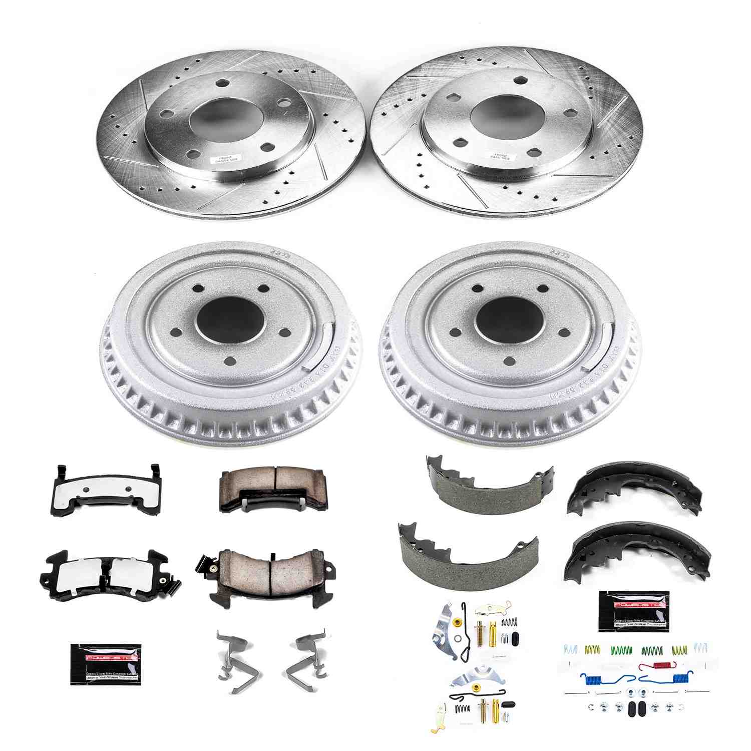 PowerStop Power Stop 79-85 Buick Riviera Front & Rear Z36 Truck & Tow Brake Kit K15045DK-36