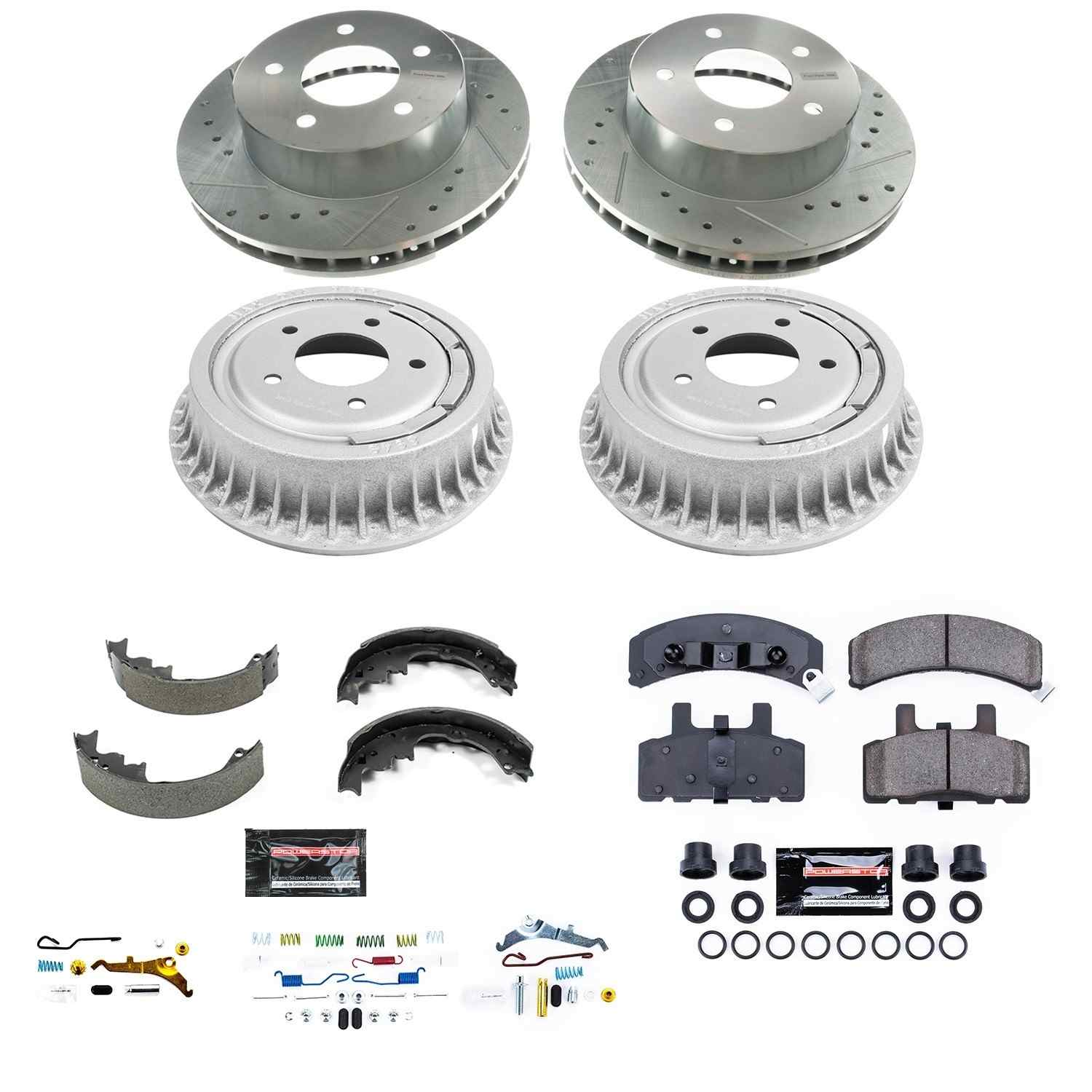 Power Stop 90-02 Chevrolet Astro Front & Rear Z23 Evolution Sport Brake Kit K15048DK