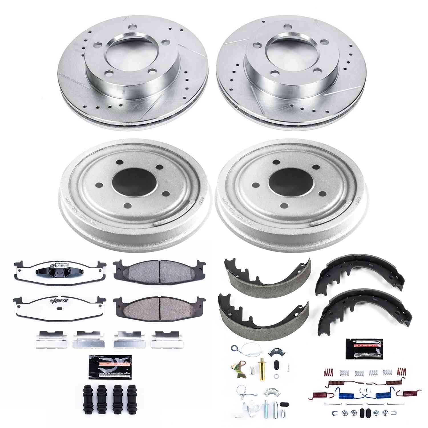 Power Stop 94-96 Ford Bronco Front & Rear Z36 Truck & Tow Brake Kit K15461DK-36