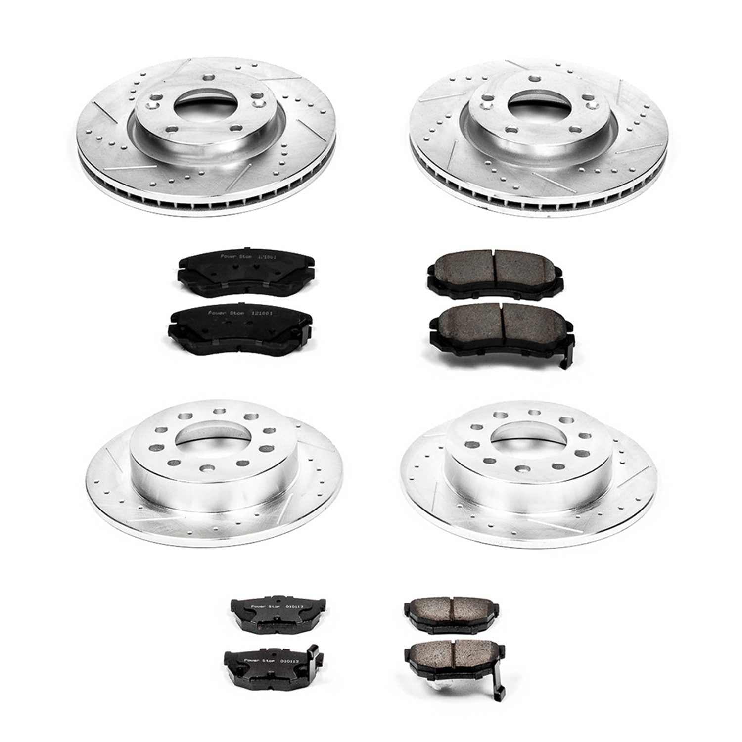 Power Stop 03-08 Hyundai Tiburon Front & Rear Z23 Evolution Sport Brake Kit K166