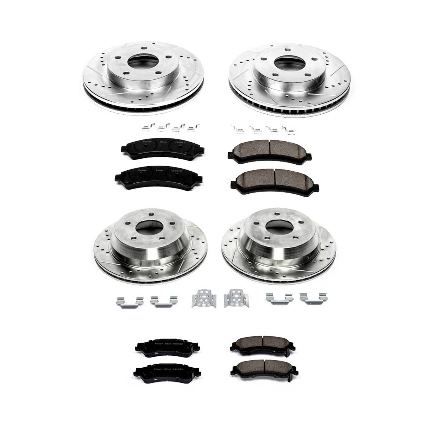 Power Stop 98-05 Chevrolet Blazer Front & Rear Z23 Evolution Sport Brake Kit K2006