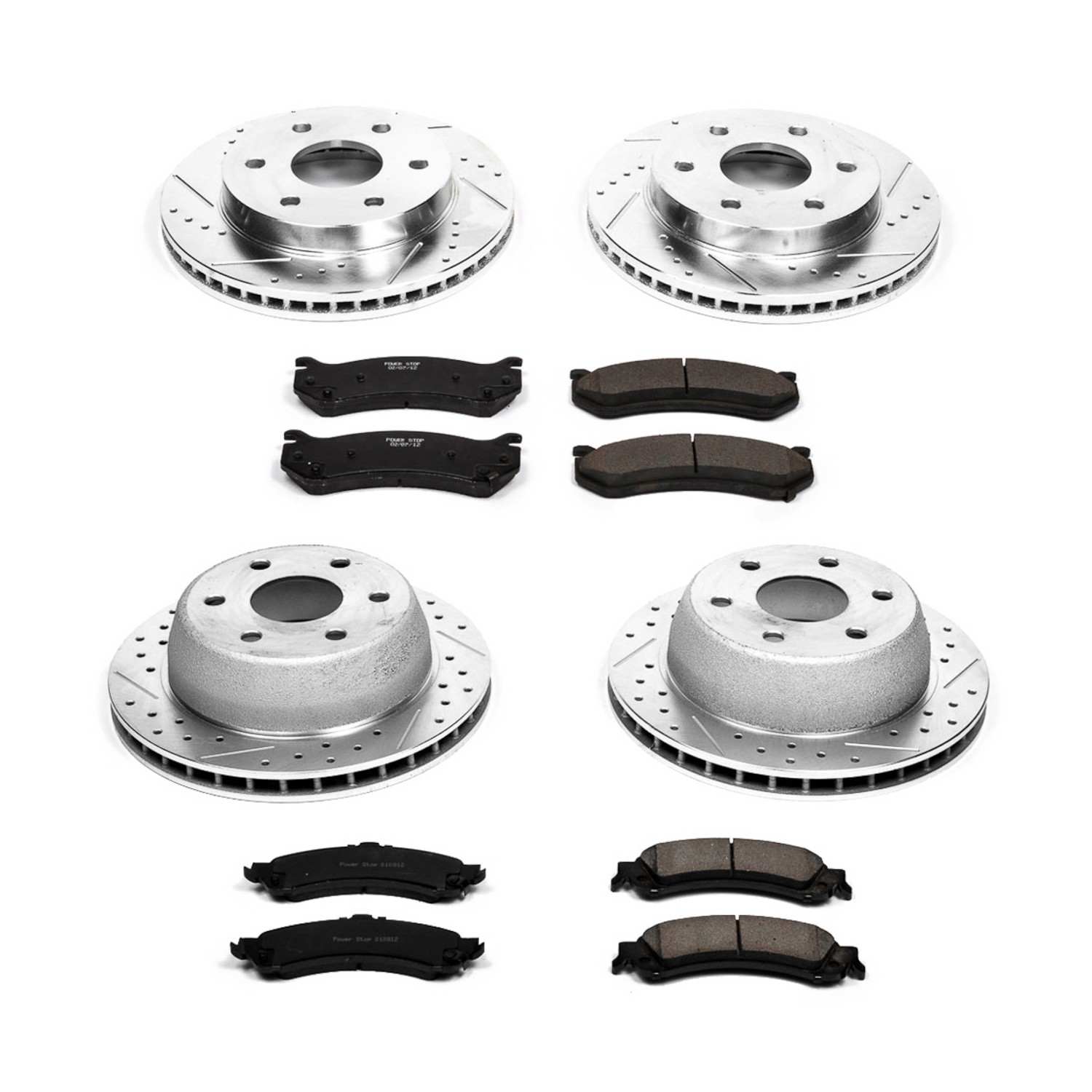 Power Stop 02-06 Cadillac Escalade Front & Rear Z23 Evolution Sport Brake Kit K2015