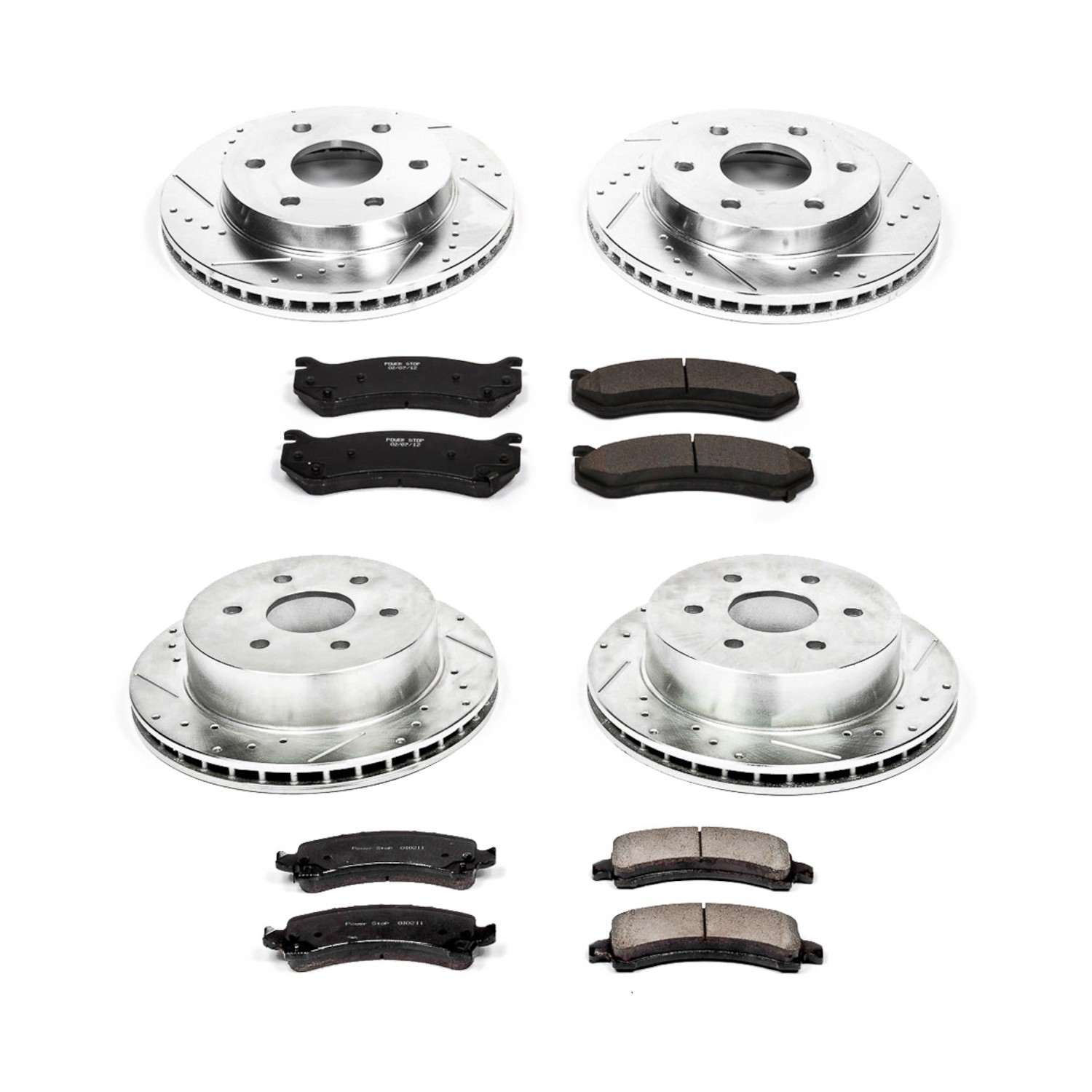 Power Stop 03-05 Chevrolet Express 2500 Front & Rear Z23 Evolution Sport Brake Kit K2017