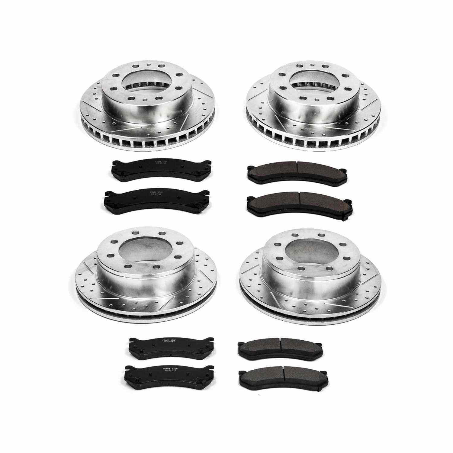 Power Stop 02-06 Chevrolet Avalanche 2500 Front & Rear Z23 Evolution Sport Brake Kit K2027